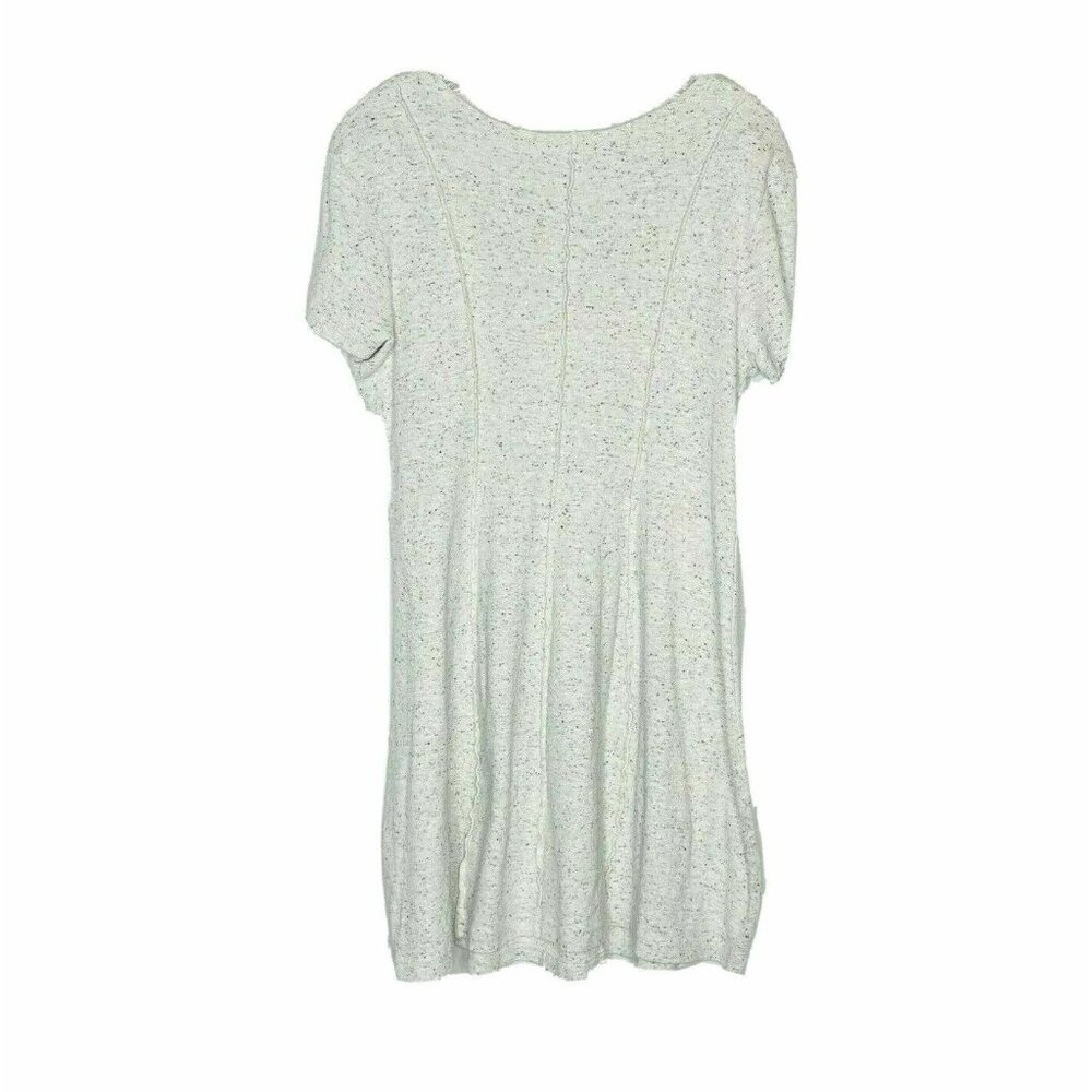 Clothespin Gray Fit n Flare Cotton Dress S - Picture 3 of 3